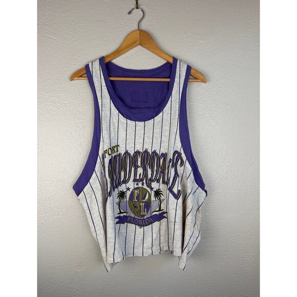 Vintage 90's Fort Lauderdale Tank - Picture 1 of 9